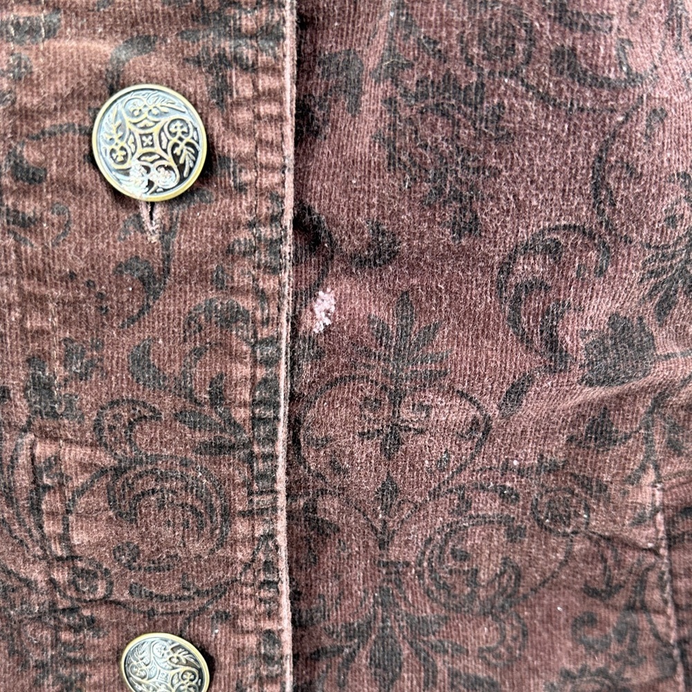 Chico's VTG Academic Countryside Rquestrian Corduroy Jacket/Pants Set Sz3/2.5S - Picture 5 of 16